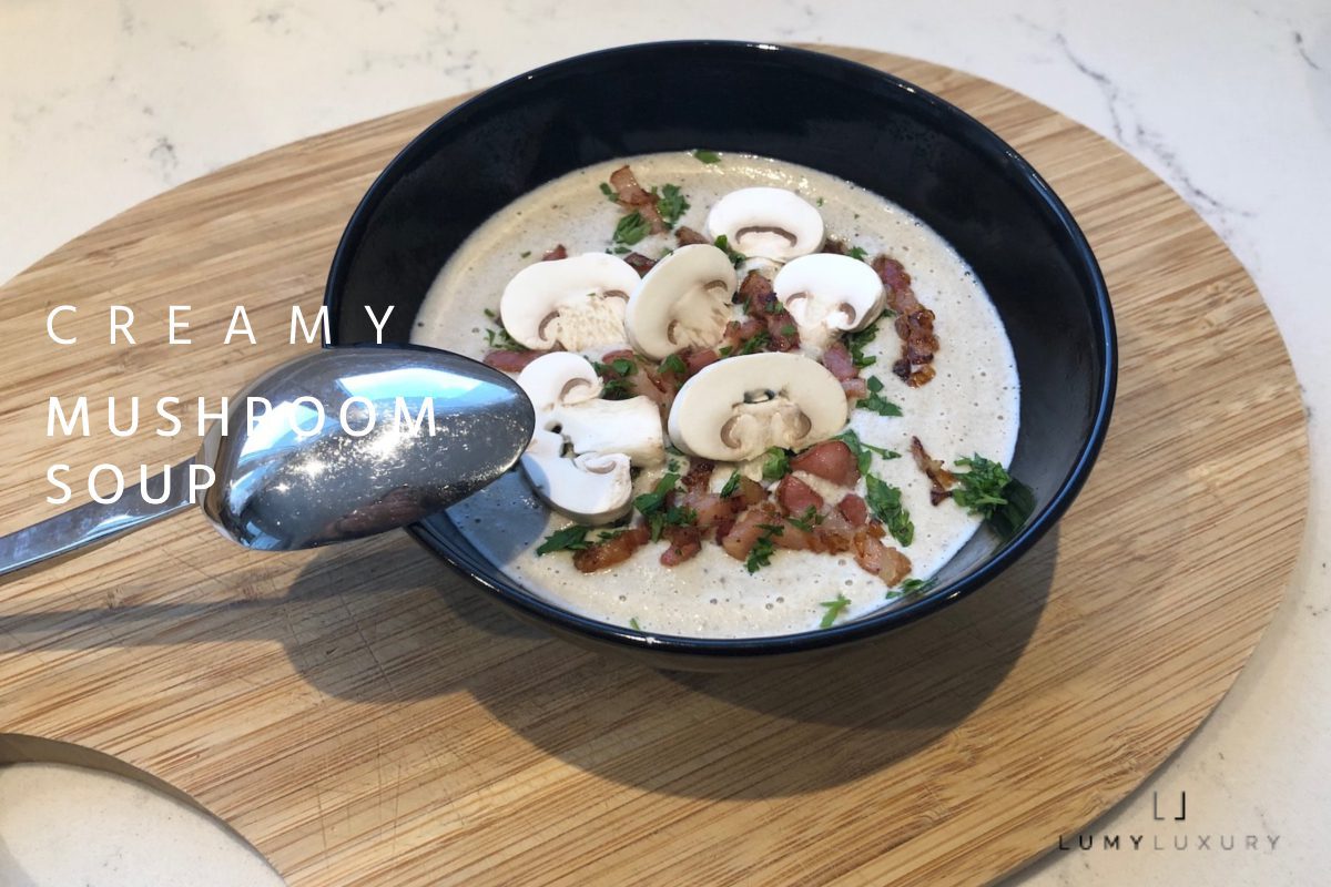 creamy mushroom soup