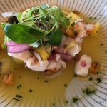 Salduna Beach King prawns ceviche